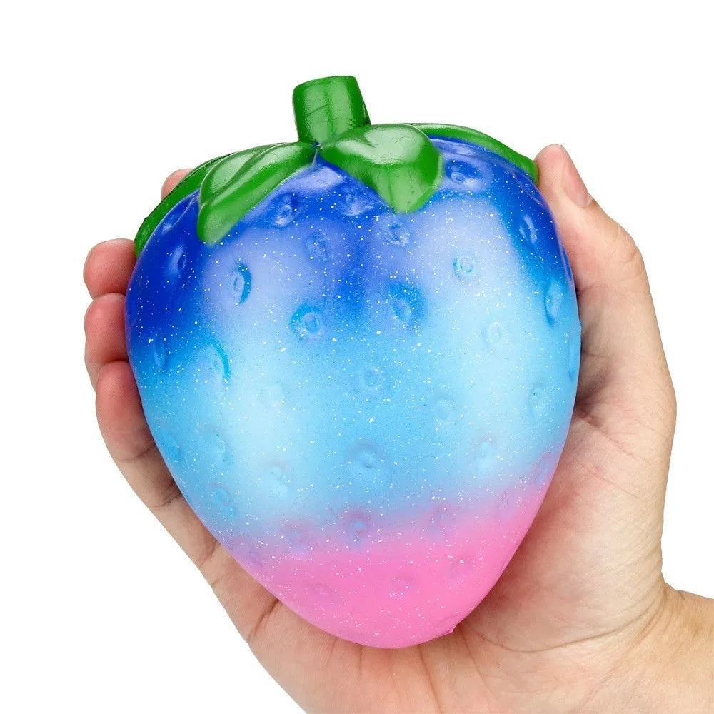 Super Jumbo Strawberry Squishy Cream Scented Squishy Slow Rising