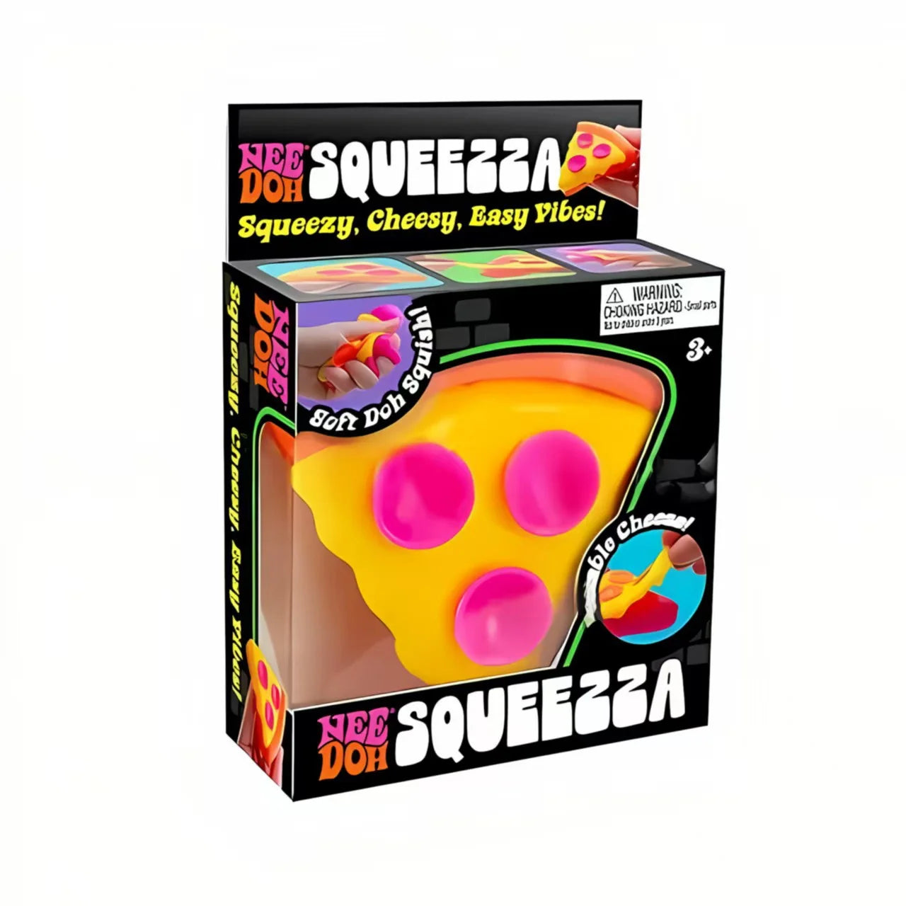Schylling Nee Doh Sensory Squishy Cube, Nice Cube & Nice-Sicle Stress Relief Toy, Anti-Anxiety Squeeze Fidget for Daily Relax