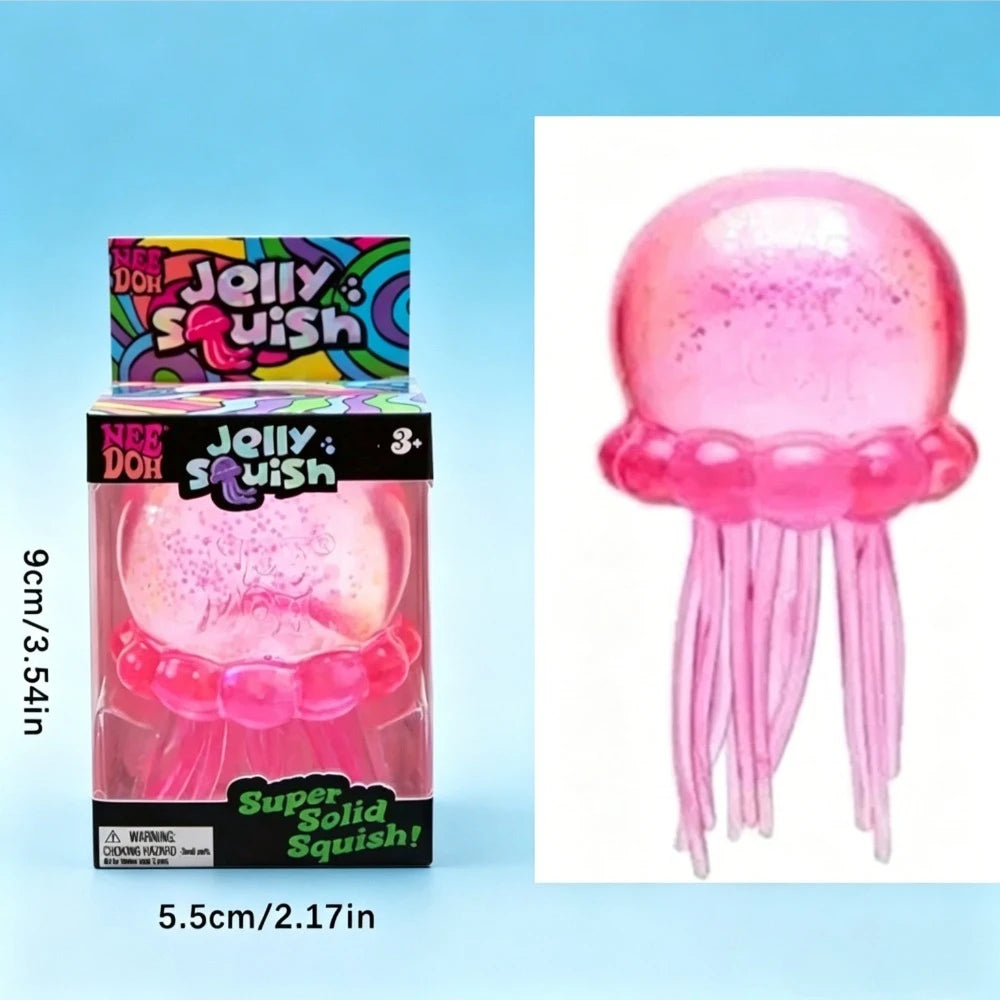Schylling Nee Doh Sensory Squishy Cube, Nice Cube & Nice-Sicle Stress Relief Toy, Anti-Anxiety Squeeze Fidget for Daily Relax